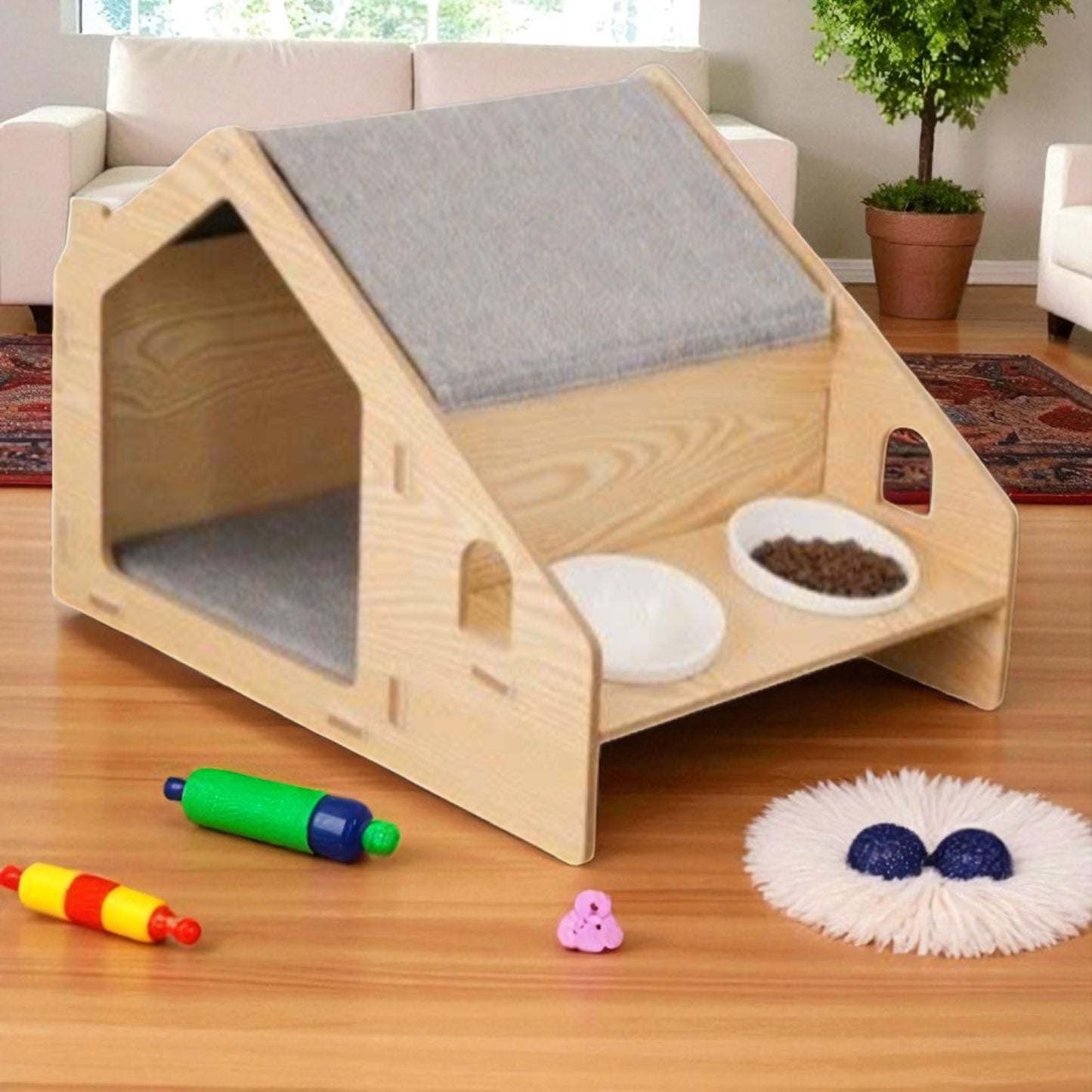 Cabane pour Chat Moderne et Fonctionnelle