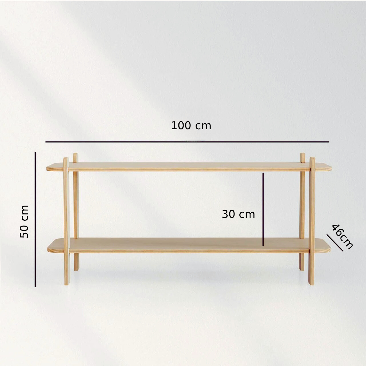 Étagère Polyvalente 2 ou 3 Niveaux